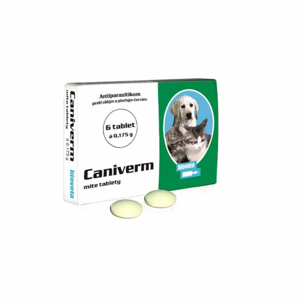 CANIVERM A.U.V. TBL 6X175MG porovnat ceny