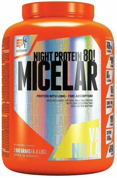 Extrifit Micelar Casein 2kg vanilka porovnání ceny
