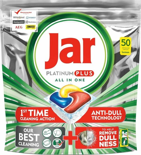 Jar kapsle na nádobí Platinum Plus Yellow 50ks porovnat ceny