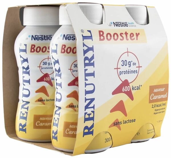 Renutryl Booster perorální roztok 4x300ml Karamelová příchuť porovnat ceny