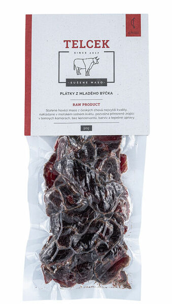 Telcek Hovězí Chilli 50g porovnat ceny