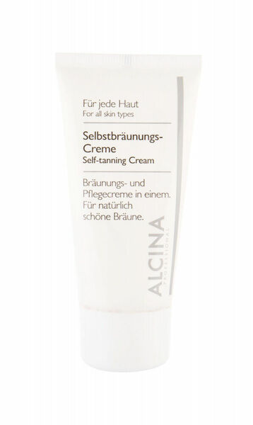 ALCINA Self-Tanning Cream Samoopalovací přípravek 50 ml porovnat ceny