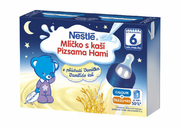 Nestlé Mlíčko s kaší Vanilkové 2x200ml porovnat ceny