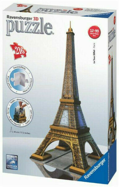 Ravensburger  Eiffelova věž 3D 216 dílků porovnat ceny
