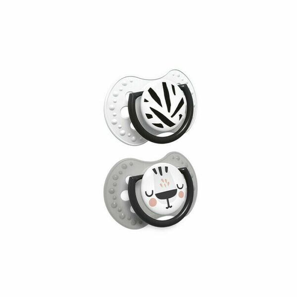LOVI Dudlík silikonový dynamický SALT&PEPPER 6-18m 2ks porovnat ceny