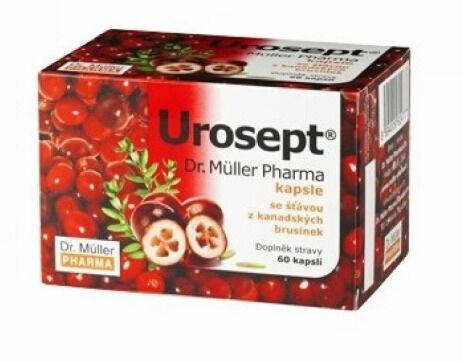 Urosept kapsle orální tobolky 60 (Dr.Müller) porovnat ceny
