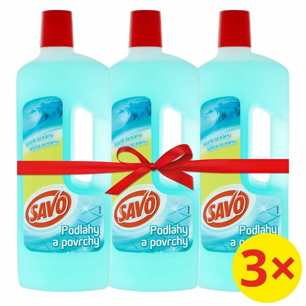 Savo Podlahy a povrchy Oceán 3x750ml porovnat ceny