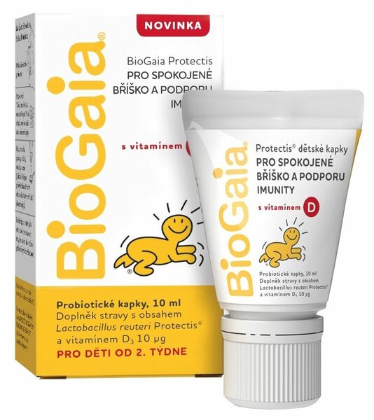 BioGaia Protectis probiotické kapky s vitamínem D 10ml porovnat ceny