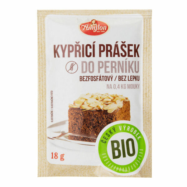 AMYLON BIO Kypřící prášek do perníku bez lepku 18 g porovnat ceny