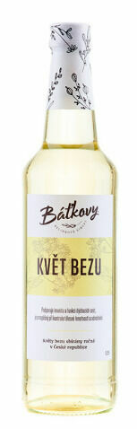 Báťkovy sirupy Bezový sirup 500ml porovnat ceny