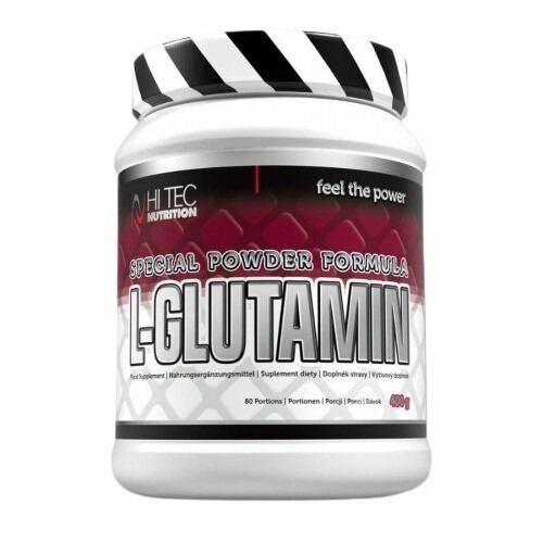 HiTec Nutrition L-Glutamin bez příchutě 400g porovnat ceny