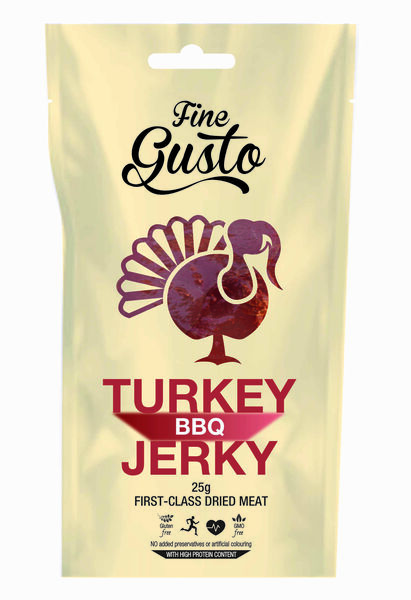 Fine Gusto Krůtí Jerky BBQ 25g porovnat ceny