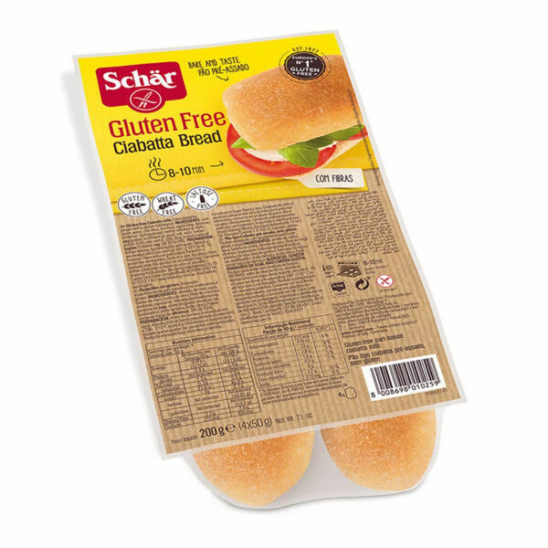 SCHÄR Ciabatta Housky k dopečení bez lepku 4x50 g porovnat ceny
