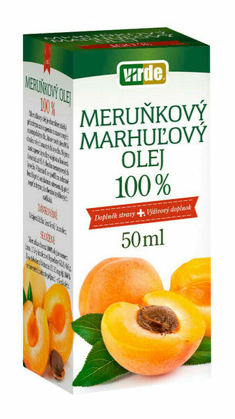 Virde Meruňkový olej 100% 50ml porovnat ceny