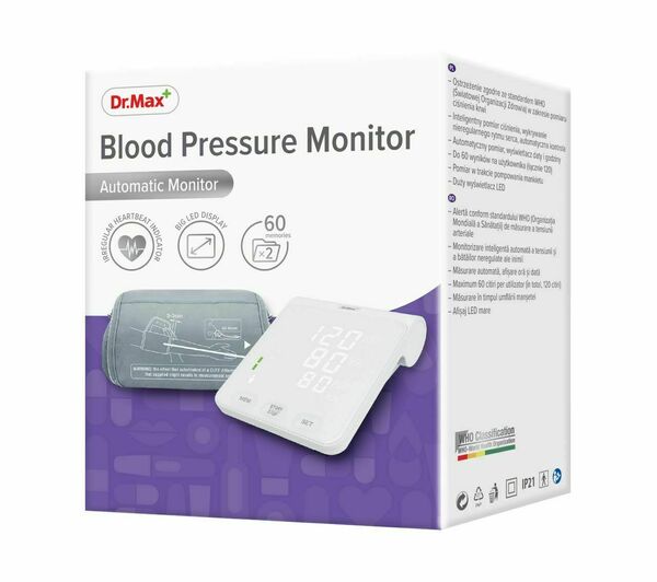 Dr.Max Blood Pressure Monitor 1 ks porovnat ceny