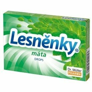 Dr.Muller  Lesněnky drops máta 9ks porovnat ceny