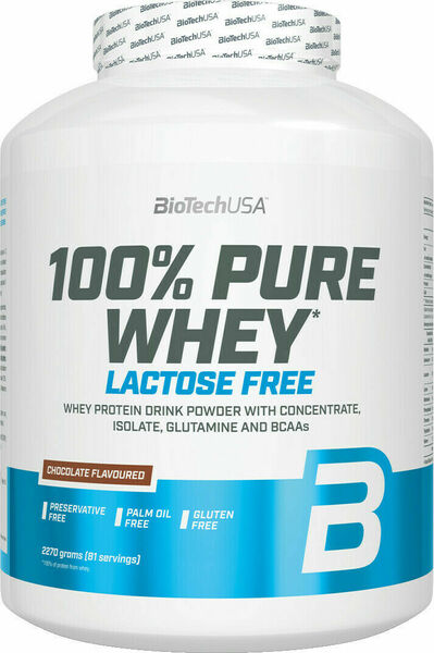 BioTech  100% Pure Whey Lactose Free cookies&cream 2270g porovnat ceny