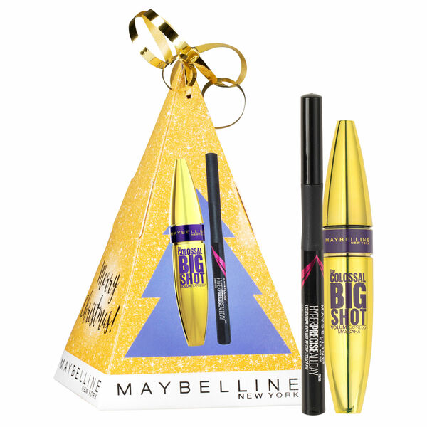 Maybelline New York Colossal Big Shot řasenka a Master Precise oční linka Dárková sada porovnat ceny