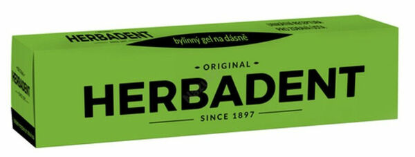 HERBADENT ORIGINAL bylinný gel na dásně 25g NEW porovnat ceny