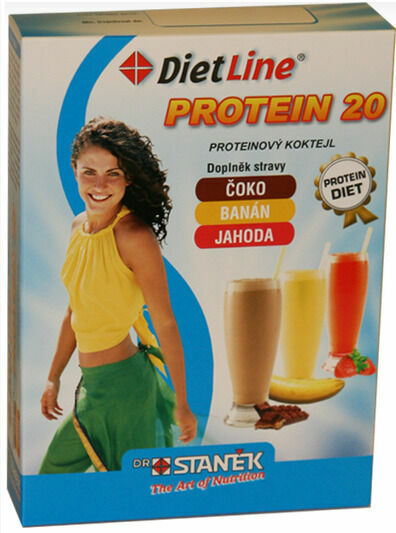 Diet Line  DietLine Protein 20 Koktejl MIX porovnat ceny