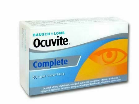 Ocuvite COMPLETE 60 kapslí porovnat ceny