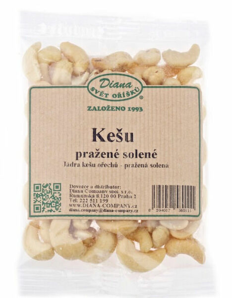 Diana Company Kešu pražené solené vakuum 1kg porovnat ceny