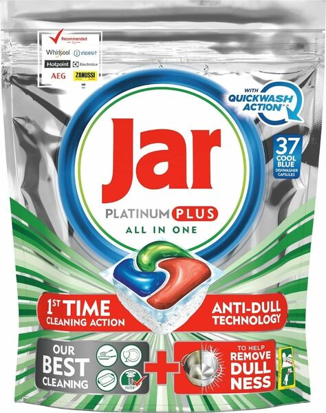 Jar kapsle na nádobí Platinum Plus All in 1 QuickWash 37ks porovnat ceny