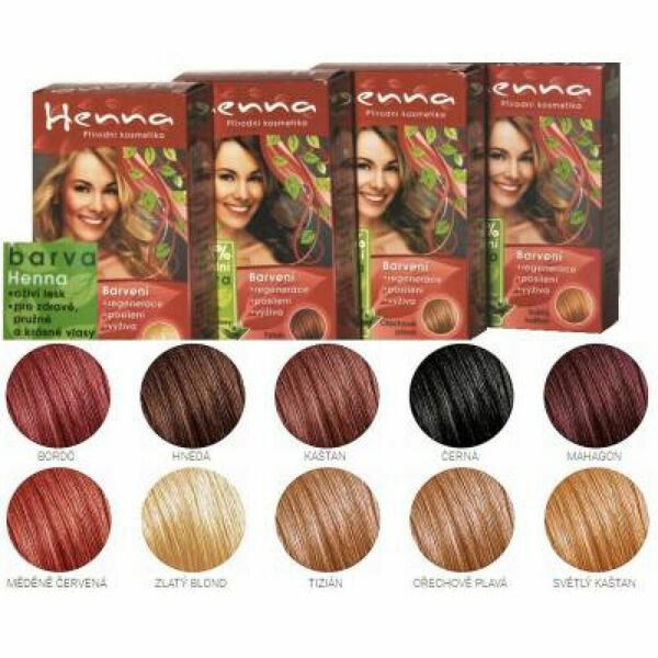 HENNA barva kaštan 33 g porovnat ceny