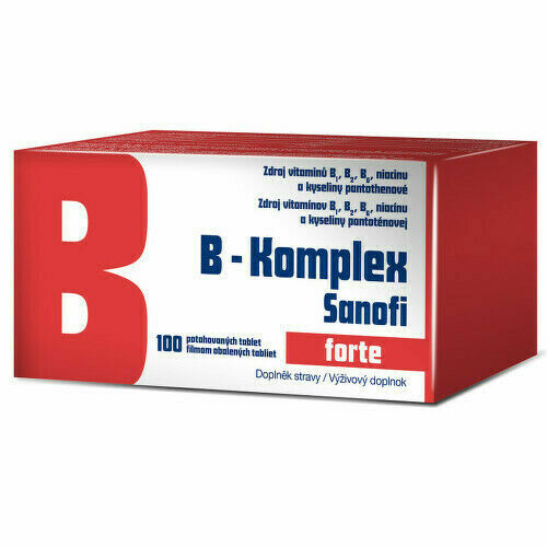 B-komplex forte Sanofi por.tbl.flm.100 GLASS porovnat ceny