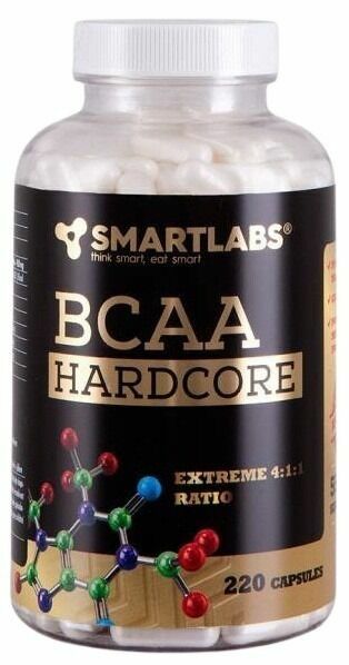 Smartlabs BCAA Hardcore 220 kapslí porovnat ceny