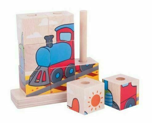 Bigjigs toys  Bigjigs Baby Nasazovací kostky dopravní prostředky porovnat ceny