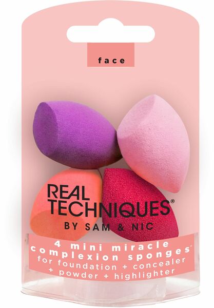 Real Techniques houbičky mini 4ks porovnat ceny
