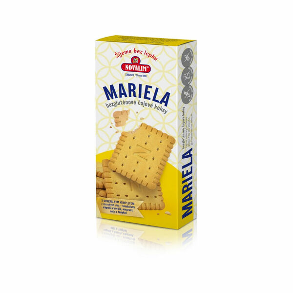 NOVALIM Čajové sušenky Mariela bez lepku 140 g porovnat ceny
