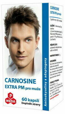 PMeda  Carnosine Extra PM pro muže 60 kapslí porovnat ceny