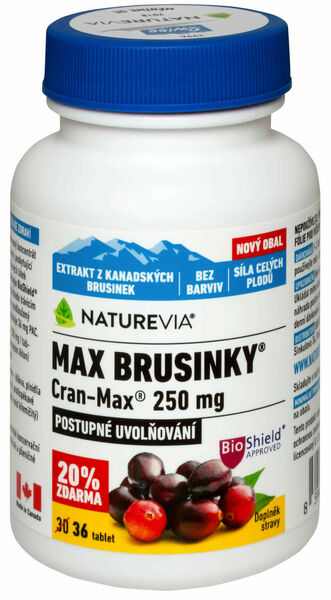 Swiss NatureVia Max Brusinky Cran-Max 30+6 tablet porovnat ceny