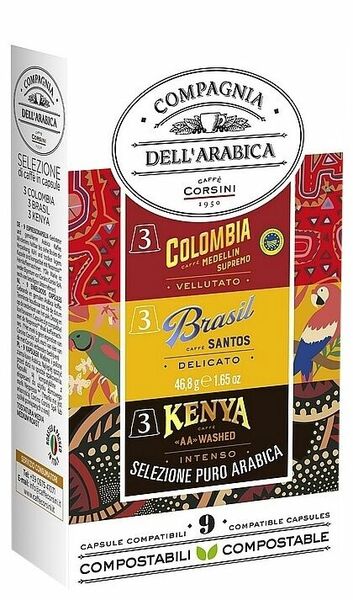 Caffé Corsini  CORSINI kapsle variace 46,8g/9ks porovnat ceny