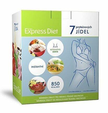 Express Diet proteinová dieta 7 instantních jídel porovnat ceny