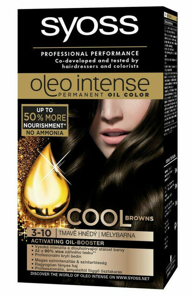 Syoss Oleo Intense 3-10 Tmavě hnědý 50ml porovnat ceny