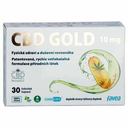 CBD Gold 10mg Favea 30 tobolek porovnat ceny