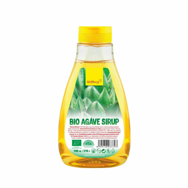 Wolfberry Agáve sirup BIO 540g/400ml porovnat ceny
