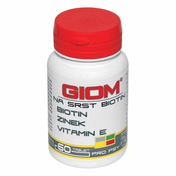 GIOM ERA pes, kočka Na srst  Biotin 60 tablet porovnat ceny
