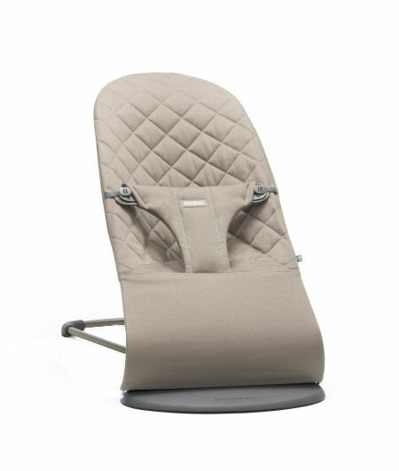 BabyBjörn lehátko Bliss Sand Grey Cotton béžové porovnat ceny