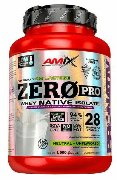Amix ZeroPro Protein, Čokoláda 1000g porovnat ceny