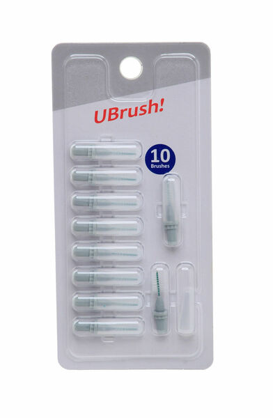 UBrush! Mezizubní kartáček 1,2 mm šedý 10 ks porovnat ceny