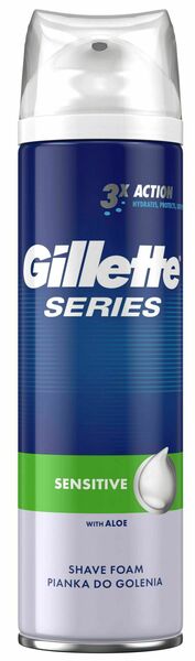Gillette Series Sensitive pěna na holení 250ml porovnat ceny