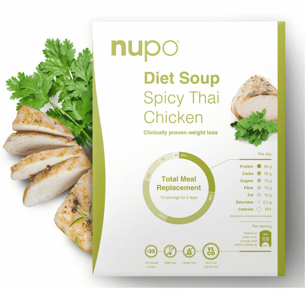 Nupo Dieta Pikantní thajská polévka 12 porcí porovnat ceny