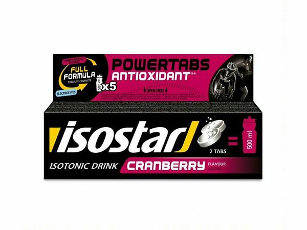 Isostar Power Tabs 10tblx12g brusinka porovnat ceny