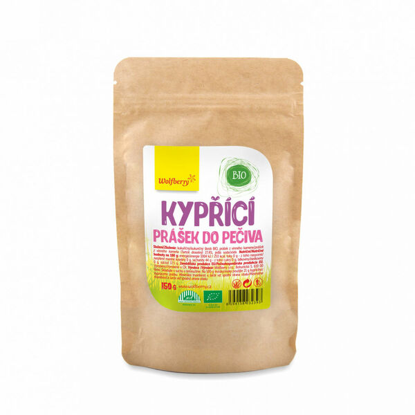WOLFBERRY Kypřící prášek do pečiva BIO 150 g porovnat ceny