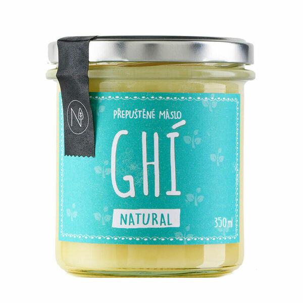 NATU Přepuštěné máslo Ghí natural 350 ml porovnat ceny