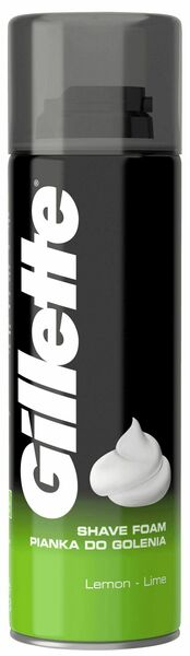 Gillette Lemon pěna na holení 200ml porovnat ceny